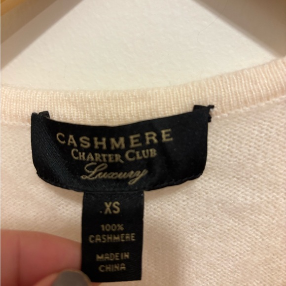 Cashmere Charter Club Luxury Sweater XS - Picture 3 of 4